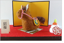 羊毛フェルトで干支を作ろう