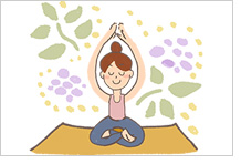 心と体にやさしい　漢方ヨガ