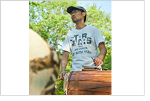 たたいてみよう!!アフリカの太鼓ジェンベ